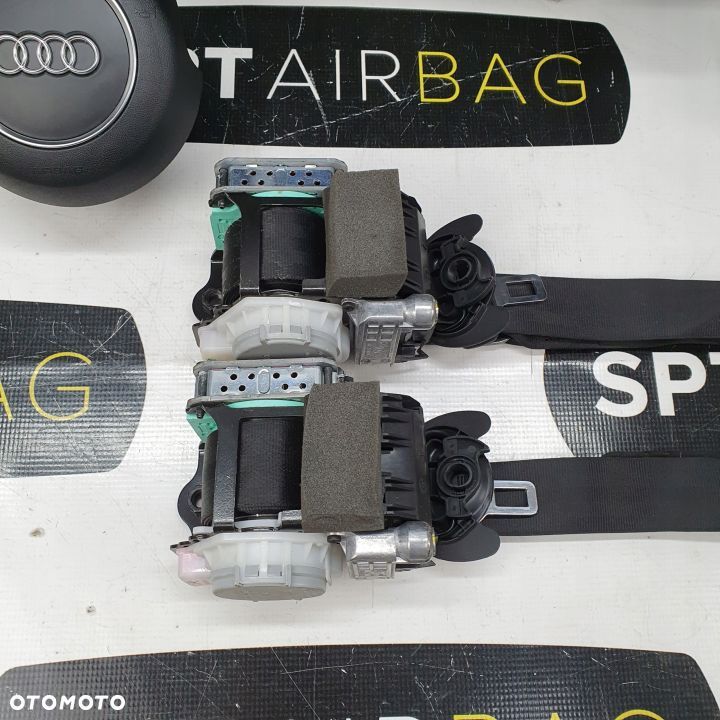 AUDI A5 DESKA ROZDZIELCZA KONSOLA KOKPIT PULPIT PODUSZKI AIRBAG AIR BAG PASY KIT SET - 7