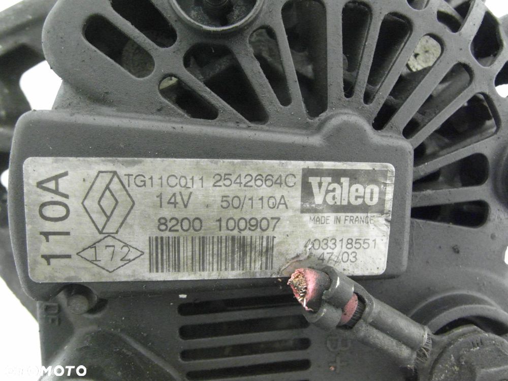 ALTERNATOR RENAULT MEGANE II 1.5 dCi 8200100907 - 4