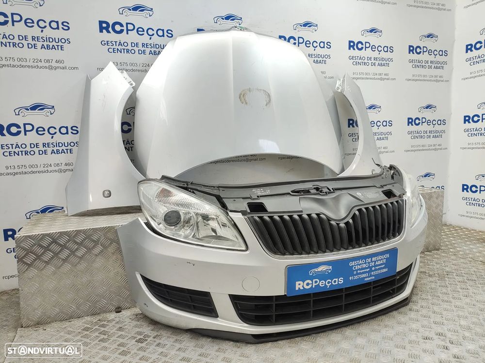 Frente Completa Skoda Fabia Mk2 5J Facelift de 2010 a 2014 Gasolina Original - 3