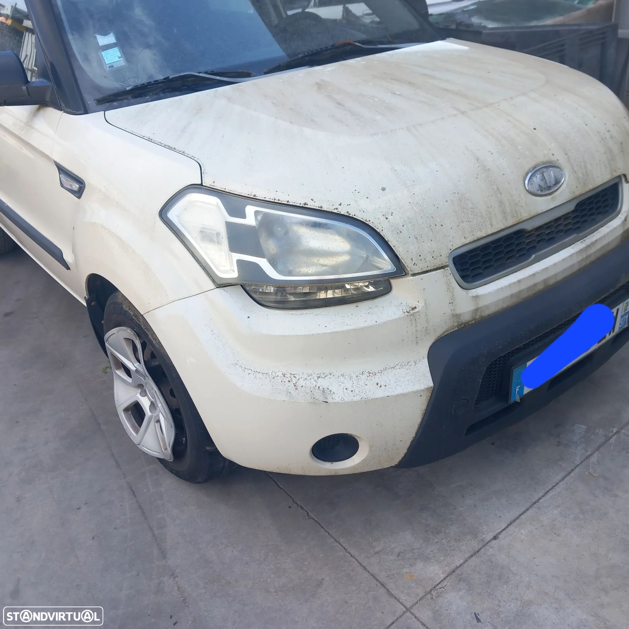 Frente completa sem airbags kia soul - 1