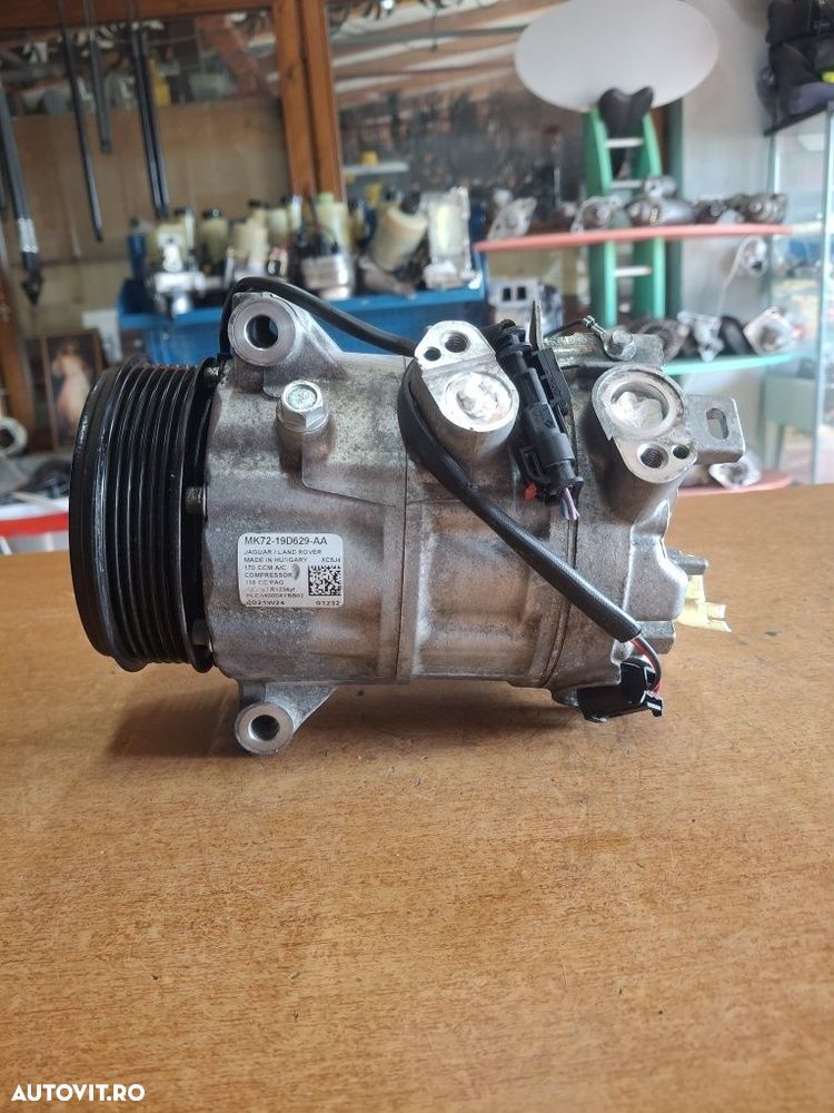 Compresor aer condiționat Land Rover Evoque Velar Discovery Jaguar 2.0 3.0L  2020>> - 5