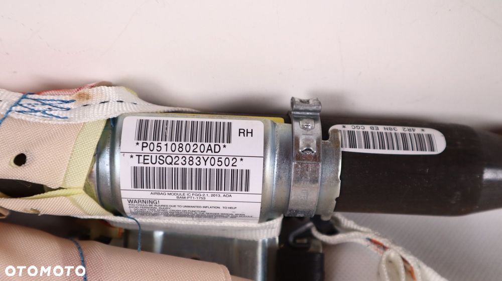 JEEP GRAND CHEROKEE WK2 KURTYNA AIRBAG PRAWY 05108020AD - 4
