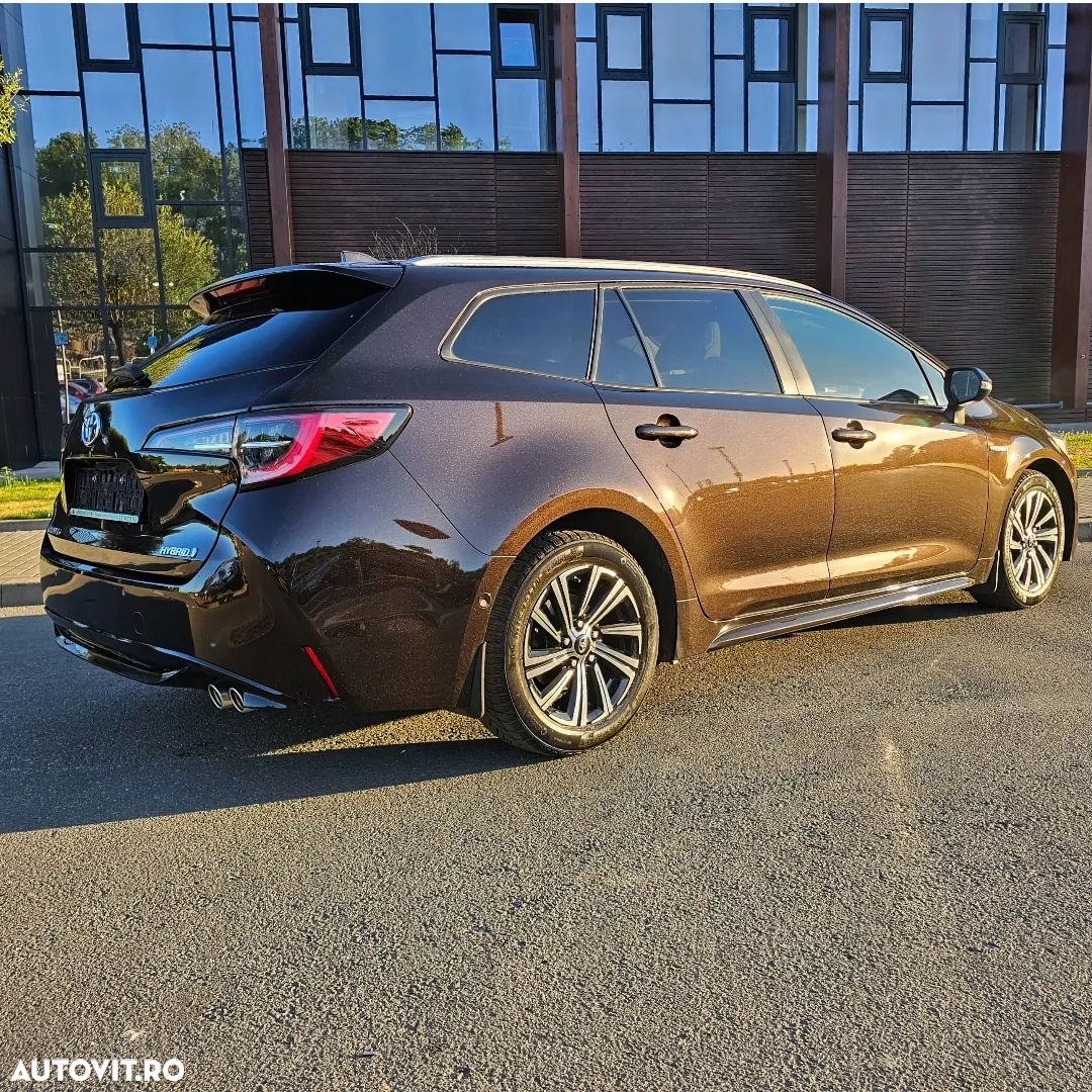 Toyota Corolla 2.0 HSD TS Exclusive tapiterie Neagra - 6