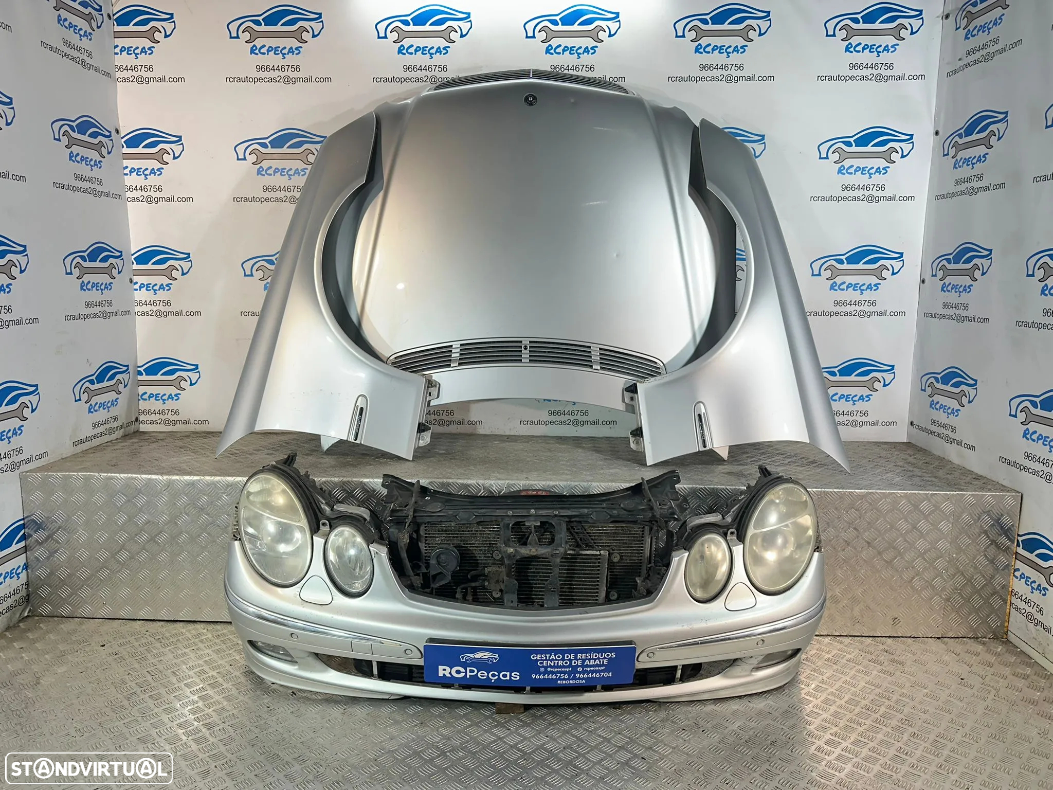 .Frente Completa Original Mercedes Benz W211 Avangard Xenon V6 280 CDI 300 CDI OM642 Diesel 2003 - 2009 - 2