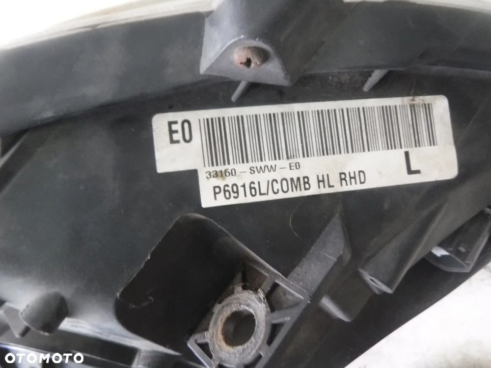 honda crv 3 iii lampa przód lewa  uk przednia - 2