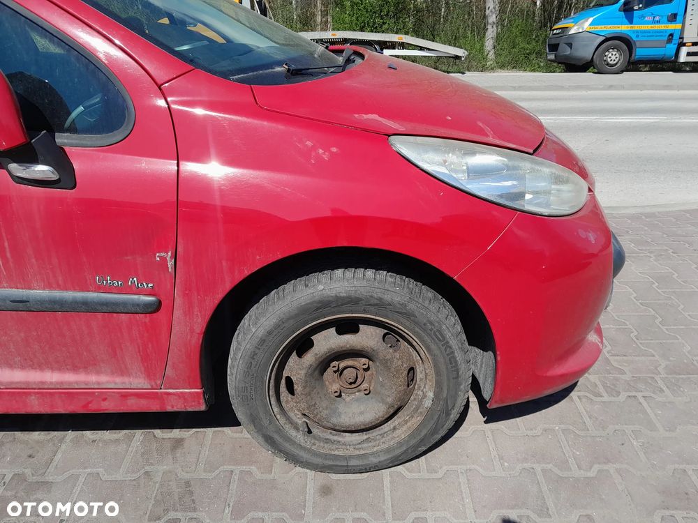 Błotnik przedni prawy PEUGEOT 207 06-09r. KKNB - 1