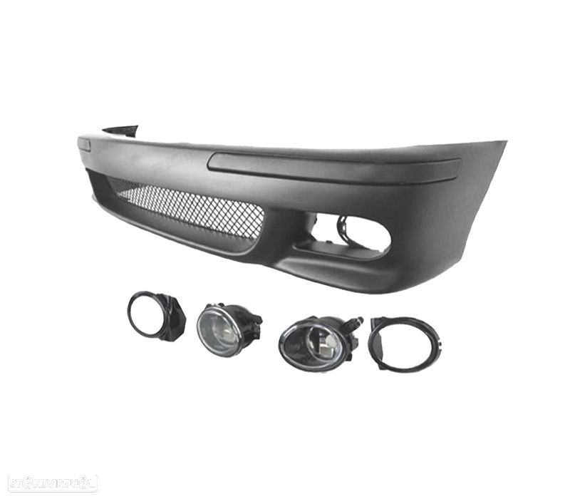 PARA-CHOQUES FRONTAL BMW E39 95-03 PACK M + FAROIS DE NEVOEIRO - 2