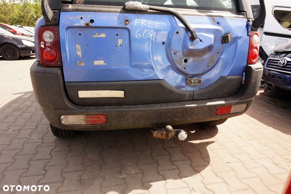 ZDERZAK TYLNY FREELANDER I L314 3D HB 608  NIEBIESKI LAND ROVER 1997-2000 - 1