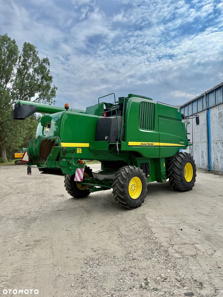 John Deere W540 6.8L 280KM HYDROSTAT 4x4 KLIMA GPS HEDER 6.2m Z WÓZKIEM 1800Mth 2012r W ORGINALE IGŁA - 8