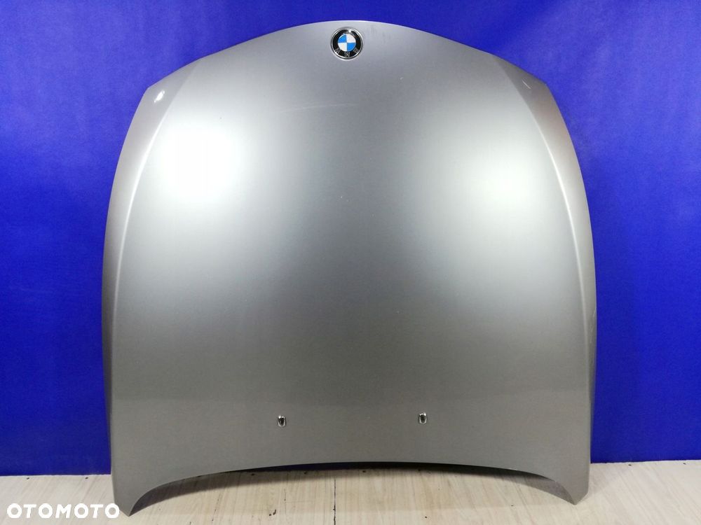 BMW 6 E63 maska pokrywa klapa przód wygłuszenie A08/7 Silbergrau - 1
