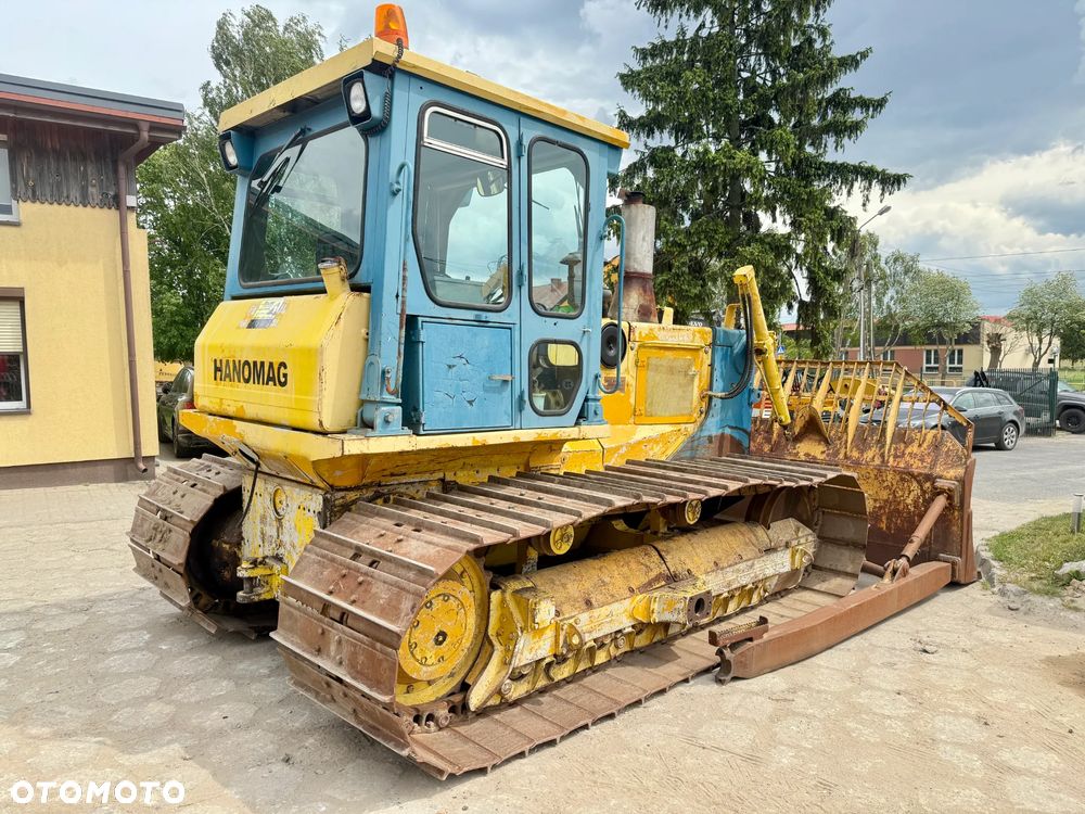 Hanomag spycharka gąsienicowa D680 E LGP 19 ton . 2 SZTUKI. LECA 3D Tachimetr - 5