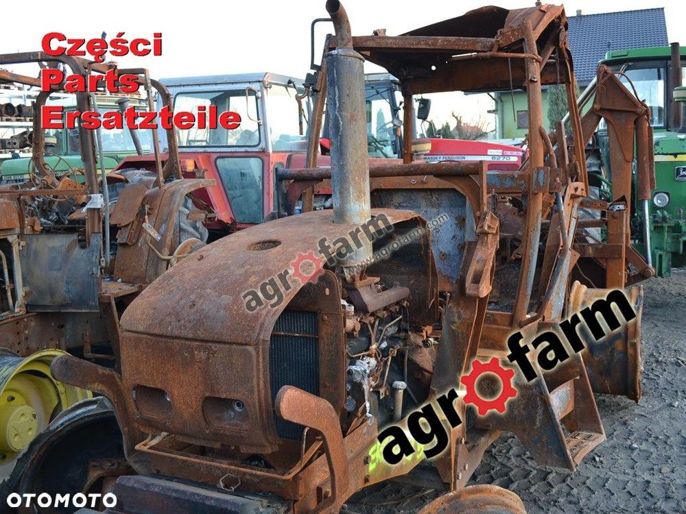 Renault Ergos 85 T3542 części, oś, skrzynia biegów - 1