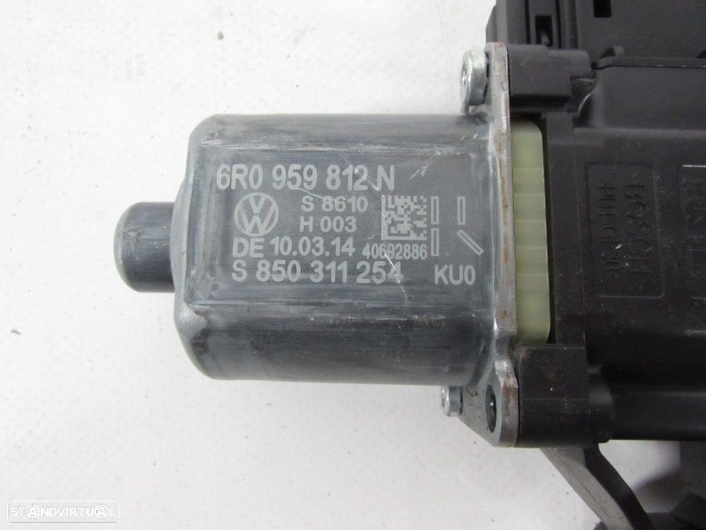 Motor elevador Direito/Trás Seminovo/ Original VW POLO (6R1, 6C1) 6R0959812N - 4