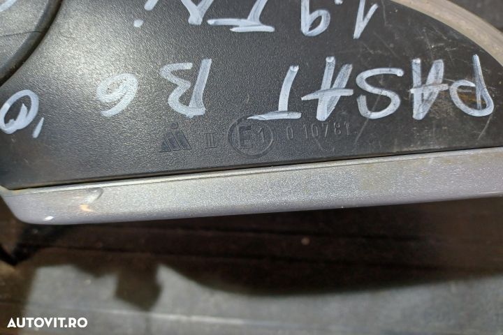 Oglinda stanga electrica 3C0857933    E1010781 CU 6 FIRE 3C0857933 - 5