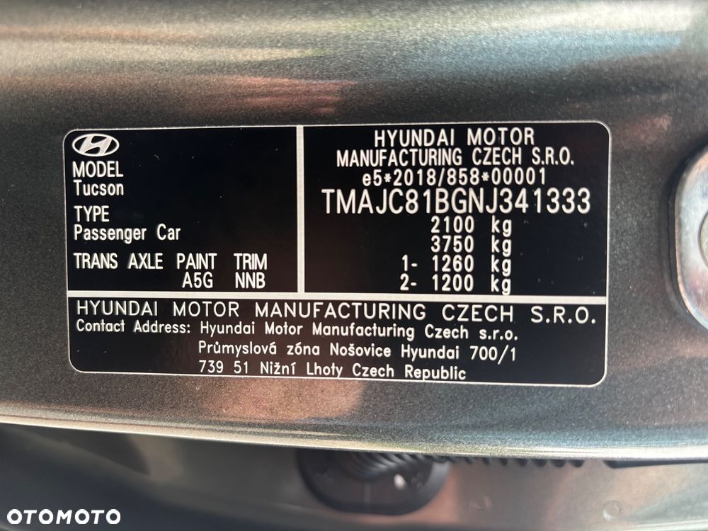 Hyundai Tucson 1.6 T-GDi 48V-Hybrid 2WD DCT Edition 30+ - 8