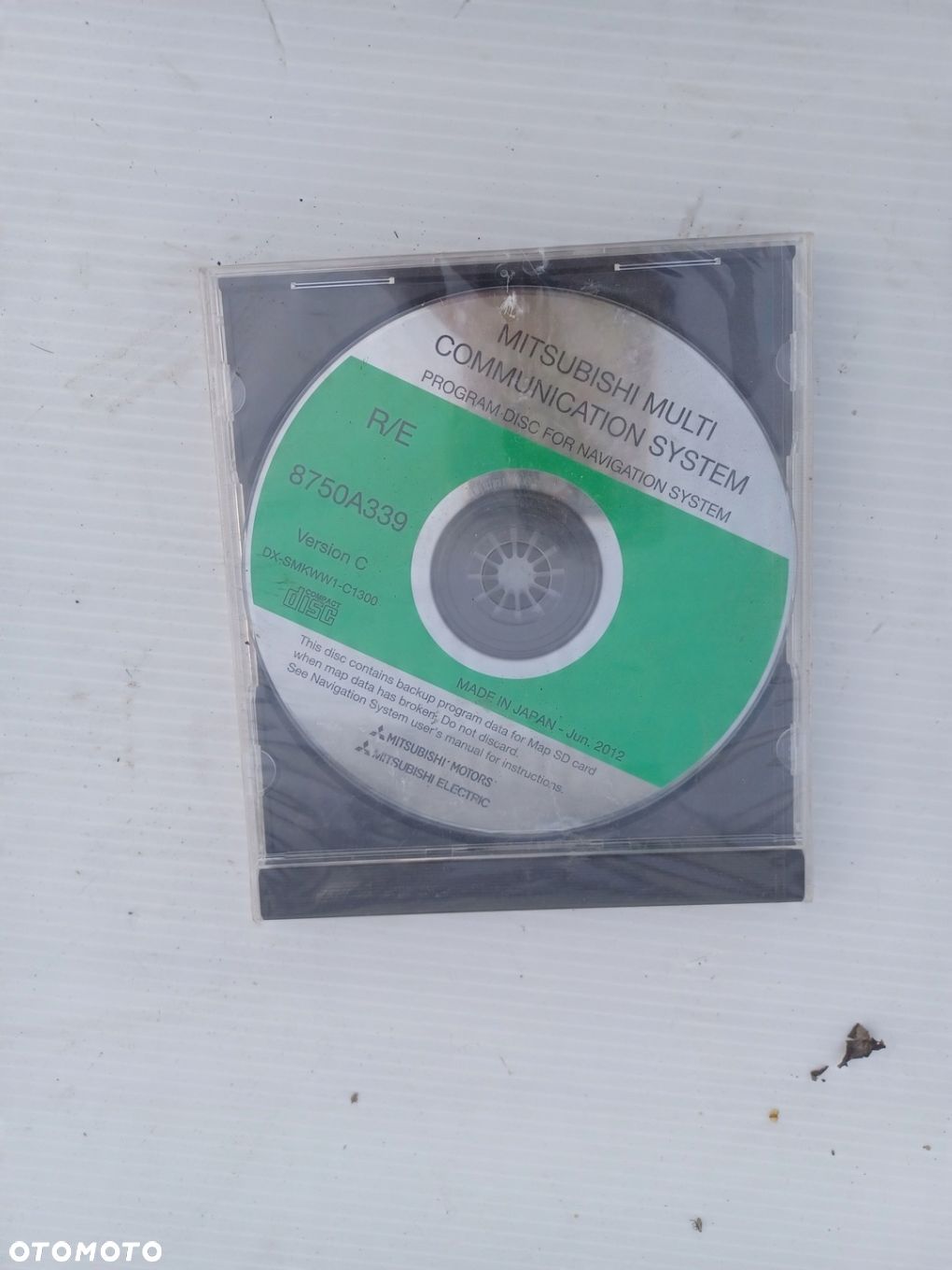 MITSUBISHI OUTLANDER III SYSTEM KOMUNIKACJI PŁYTA CD NAWIGACJA 8750A339 - 1