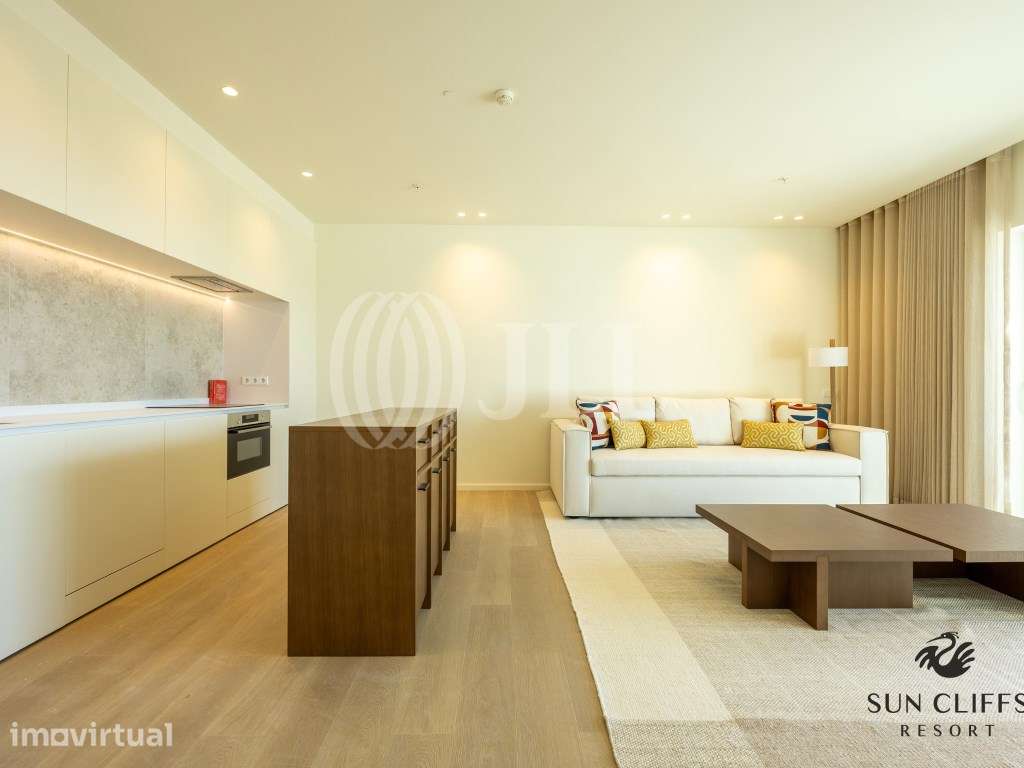 Apartamento T1+1, novo, no Sun Cliffs Resorte, em Lagos, Algarve - Grande imagem: 5/45