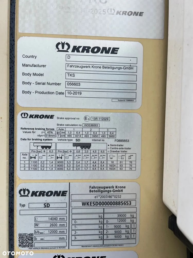Krone SD- CARRIER 1550-Doppelstock - 16