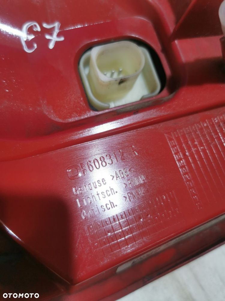 audi a6 c7 lampa reflektor prawa tył tylna - 4