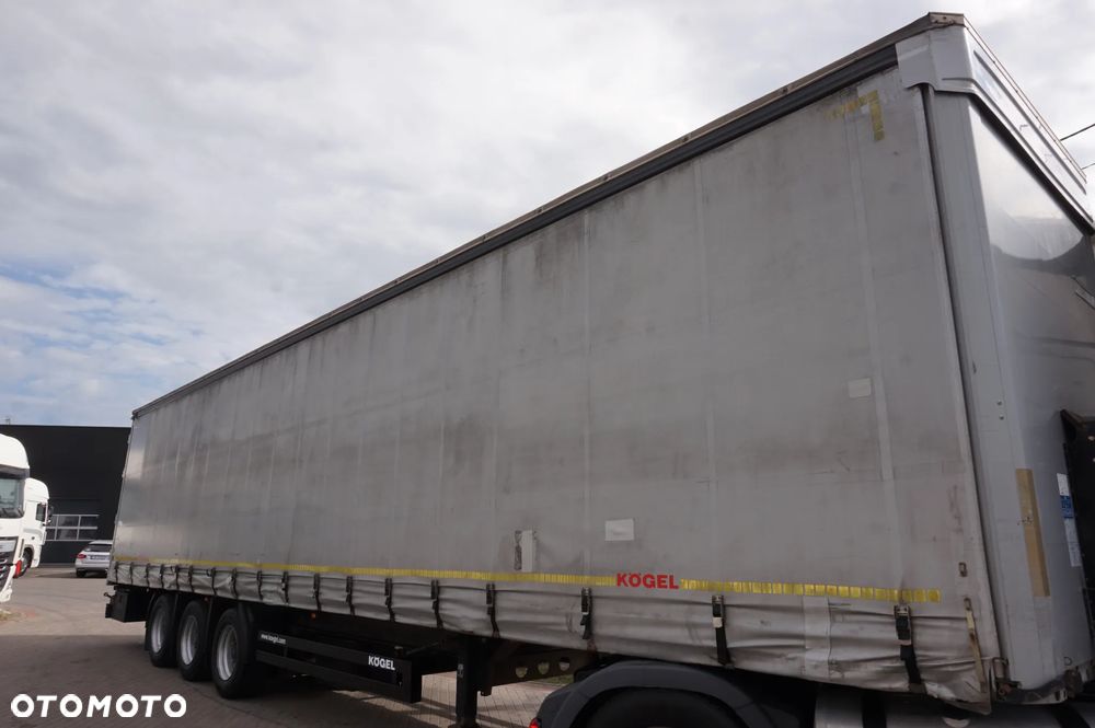 Kögel SN24 VARIOS PÓŁMEGA Naczepa Ciężąrowa , Osie Saf – Bęben , 2016 rok - 12