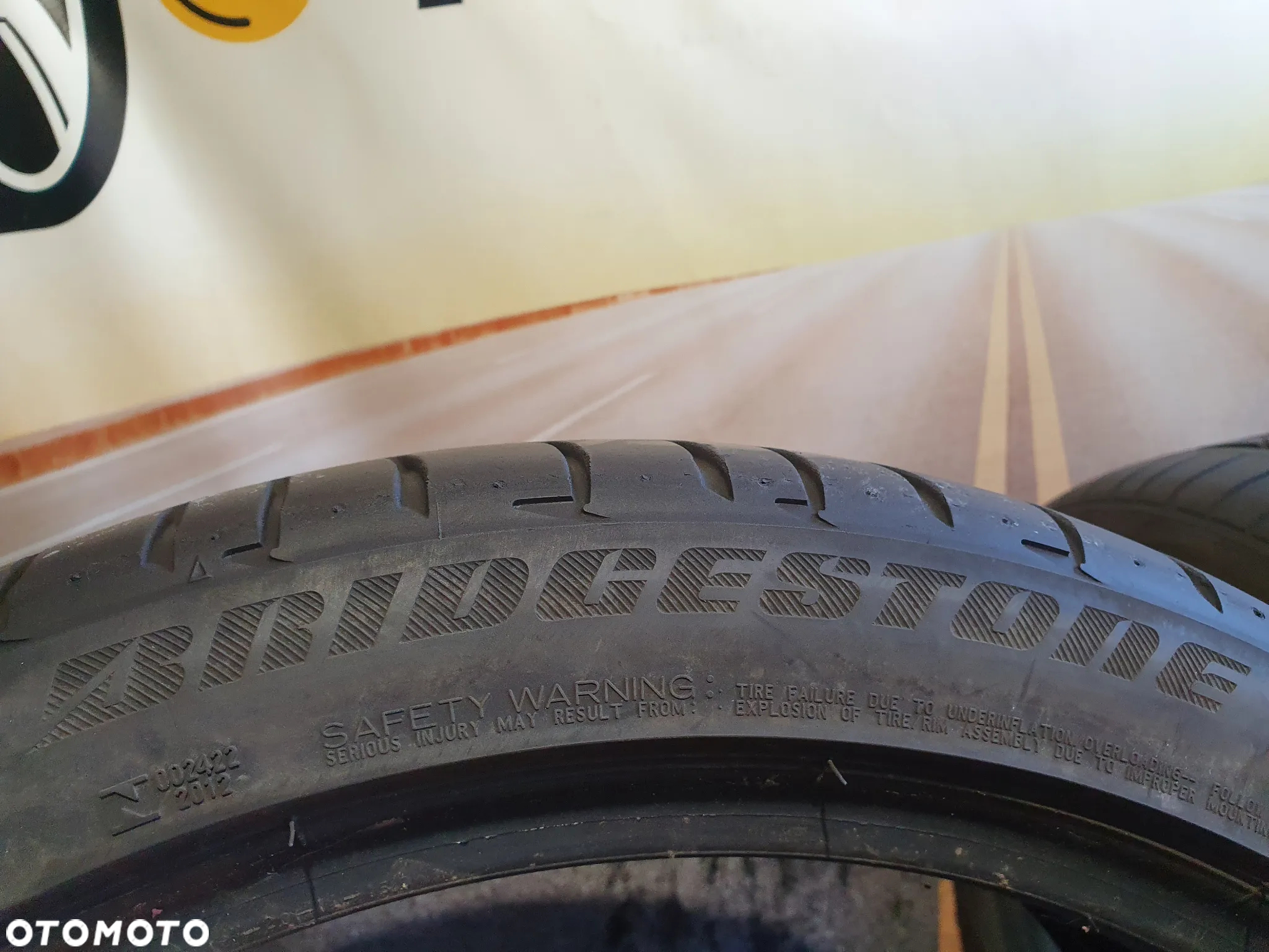 Para opon Bridgestone Potenza S001  225/40/18 - 5