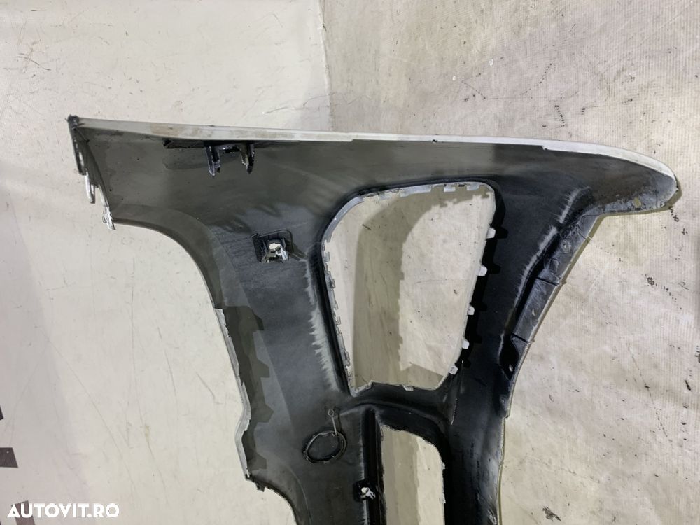 Bara fata BMW Seria 5, G30/G31, M-Sport, 2016, 2017, 2018, 2019, 2020, cod origine OE 51118064928, cu gauri pentru senzori de parcare. - 7