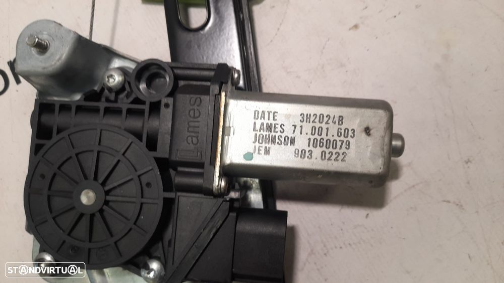 MOTOR SISTEMA ELEVADOR VIDRO PORTA TRASEIRA TRÁS DIREITA 1060079 9030222 71001603 BMW SERIE 1 E87 - 4