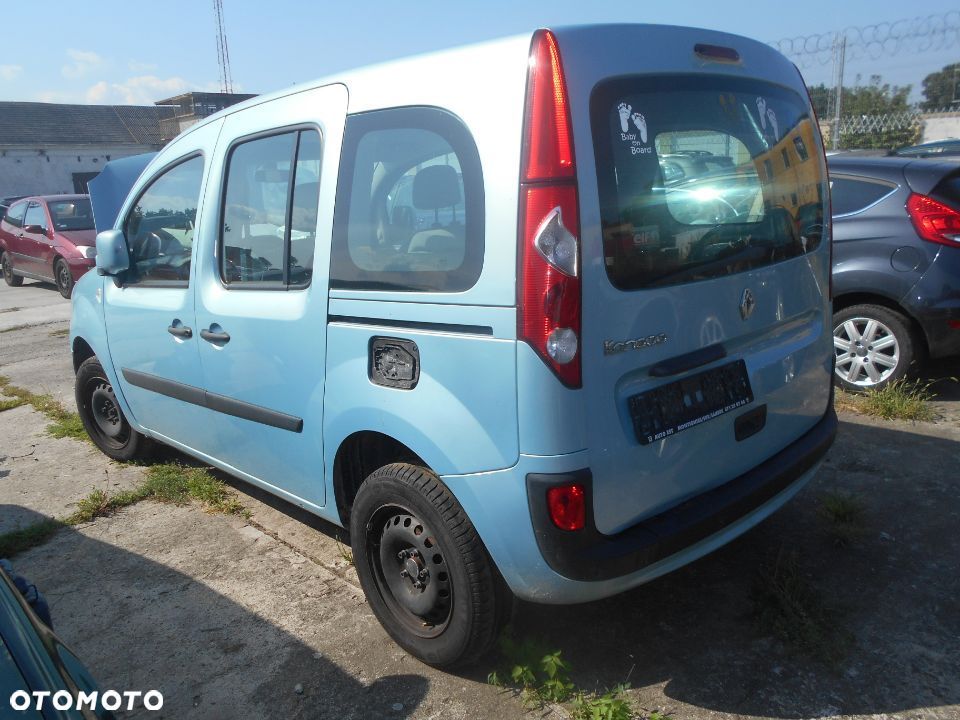 Zderzak tył tylny pod PDC czujniki parkowania Renault Kangoo II 1,5 DCI 2009r TERNP - 2