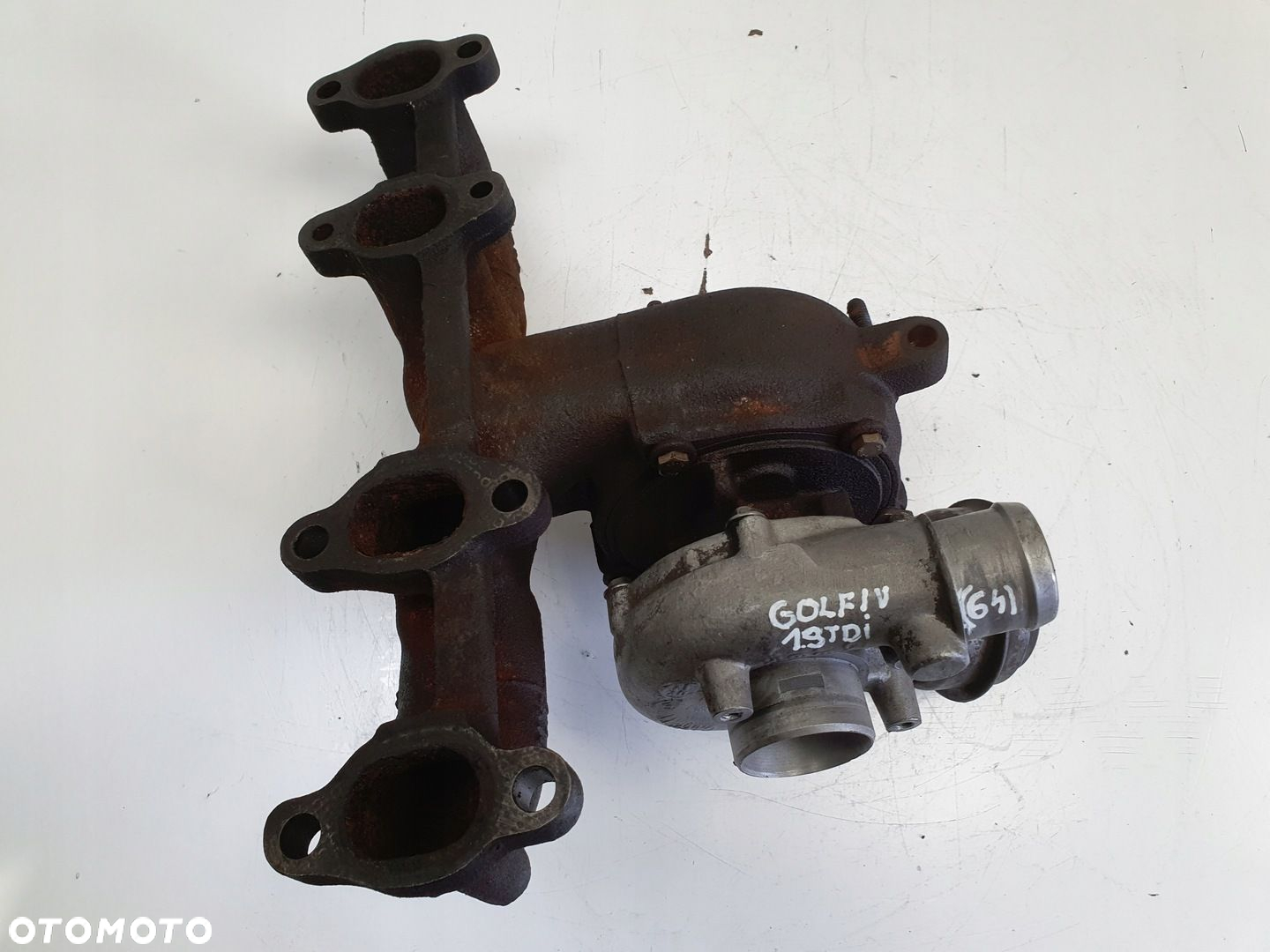 VW Sharan Alhambra Galaxy 1.9 TDI TURBOSPRĘŻARKA turbo 038253019N - 3