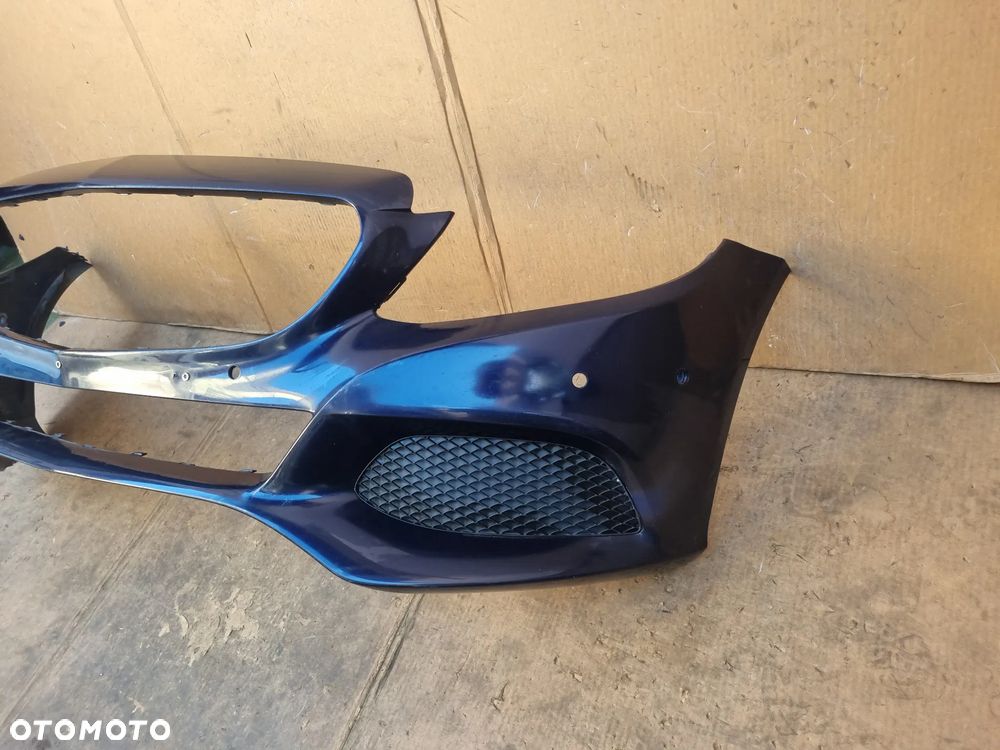 MERCEDES C-KLASA W205 ZDERZAK PRZÓD - 2