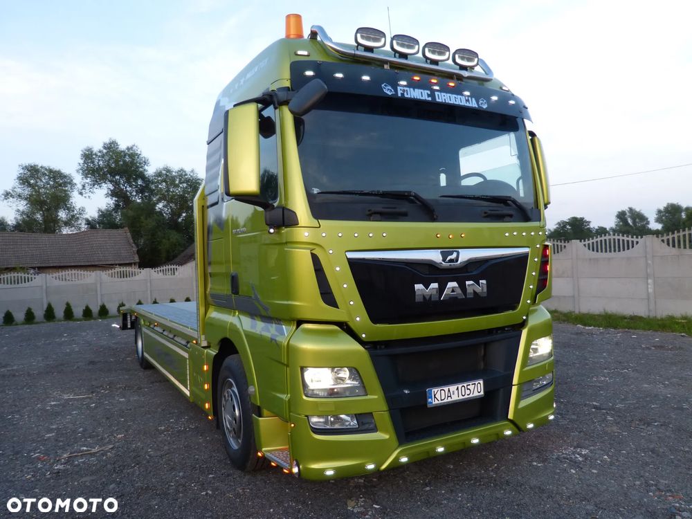 MAN TGX 18.400 POMOC DROGOWA / AUTOLAWETA / SPECJALNY / WERSJA TOP /  NOWY NAJAZD LORH 8.2 M / EURO 6 - 1