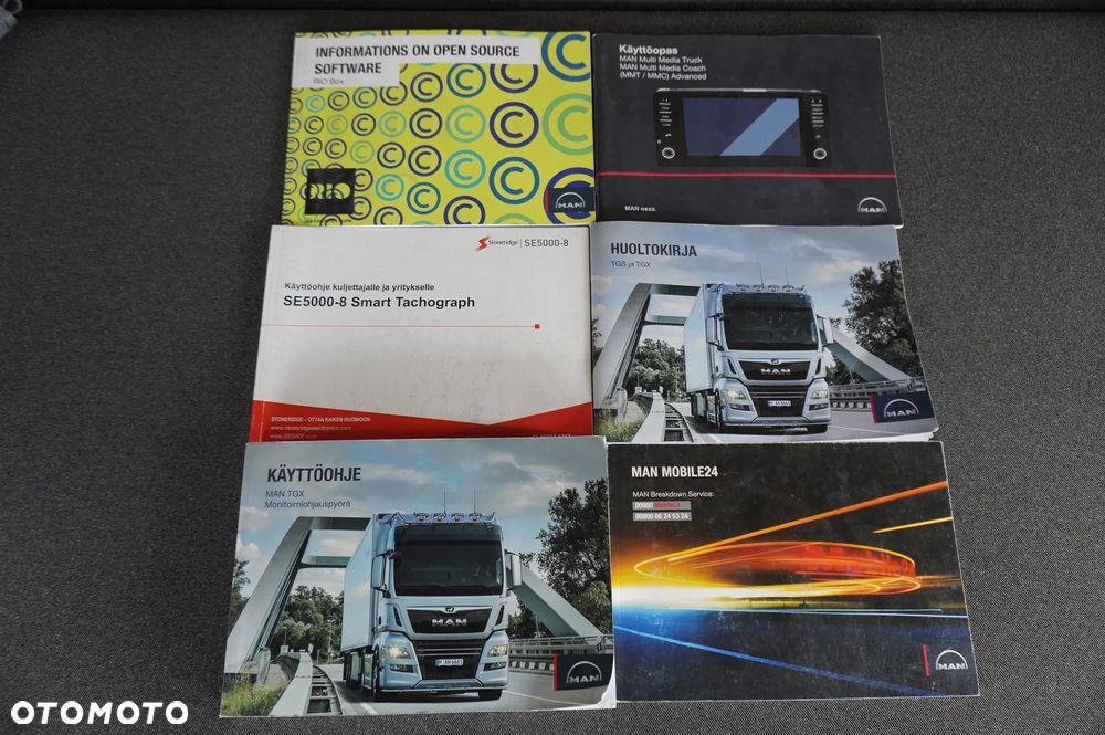 MAN TGX 35.580 8x4-4 / rama 830 cm / oś skrętna / 260 tys. km - 30