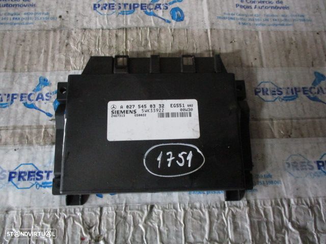 Modulo A0275450332 MERCEDES W208 1997 CONTROLE TRANSMISSAO - 1