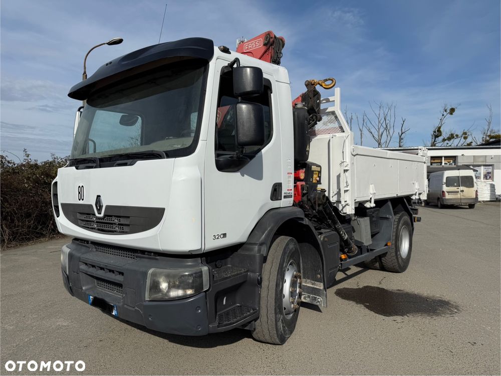 Renault PREMIUM 320 LANDER* HDS FASSI F130A.22* PAKA 4M* BI-BENNE+HYDROBURTA* KLIMA* MANUAL* Z FRANCJI - 5