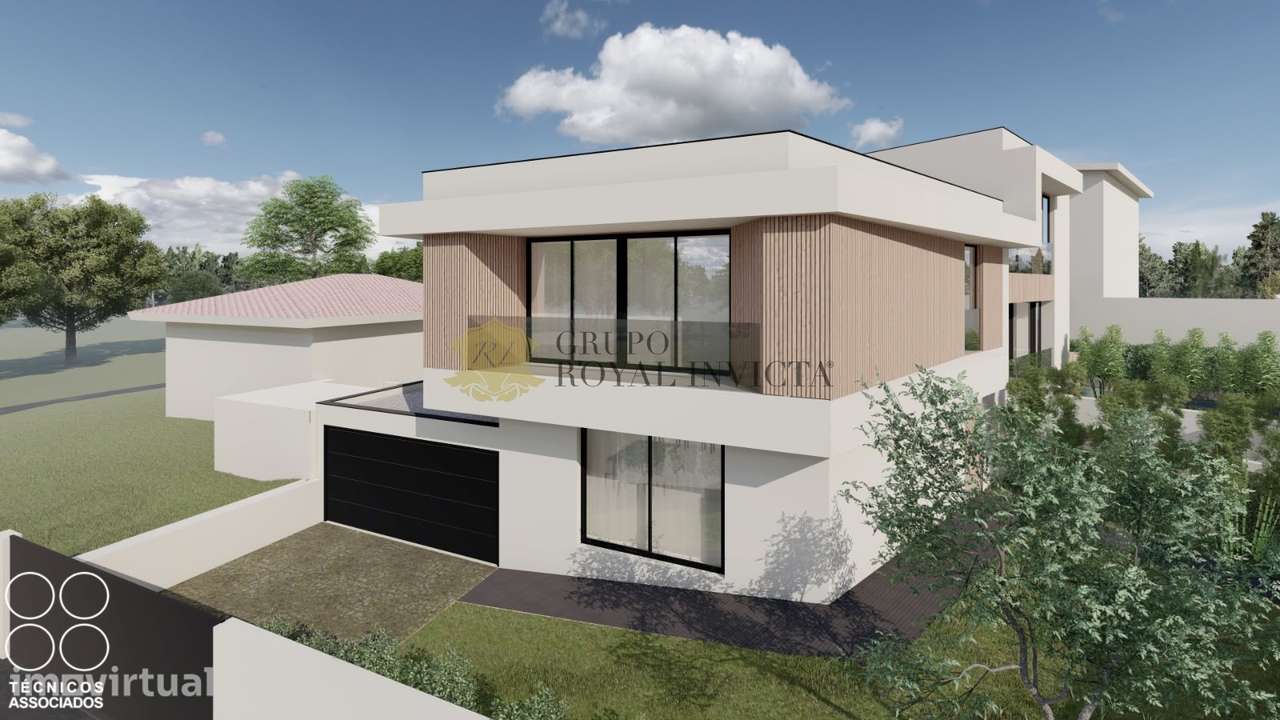 Moradia V3 geminada em construção na trofa na Trofa - Grande imagem: 3/22