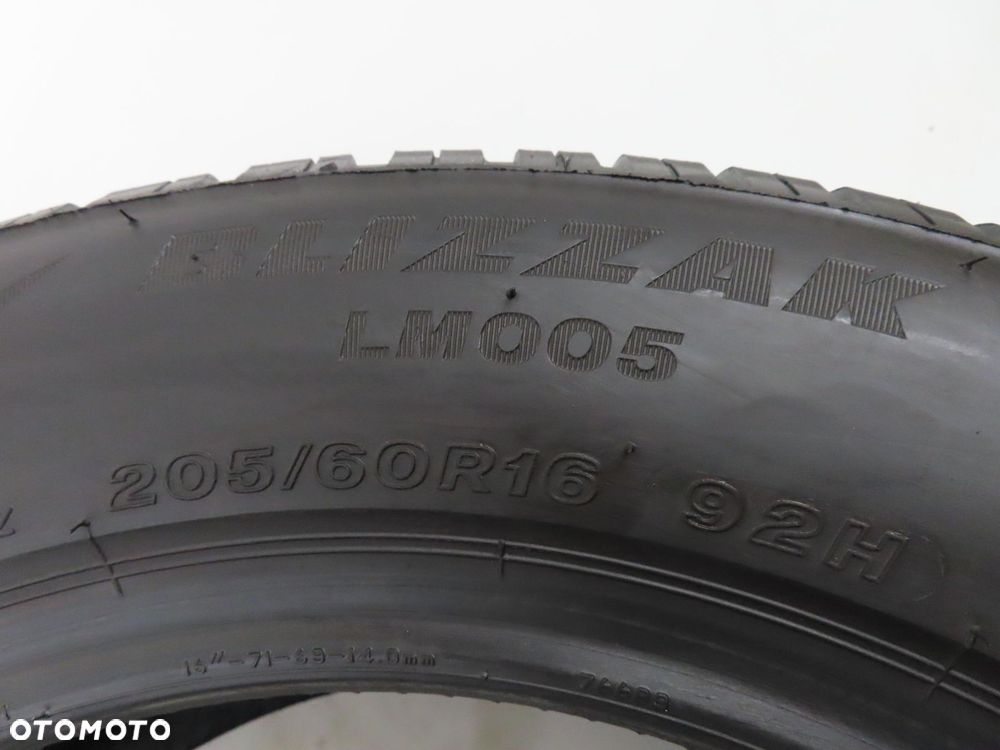 205/60R16 OPONA ZIMOWA Bridgestone Blizzak LM005 92H - 2