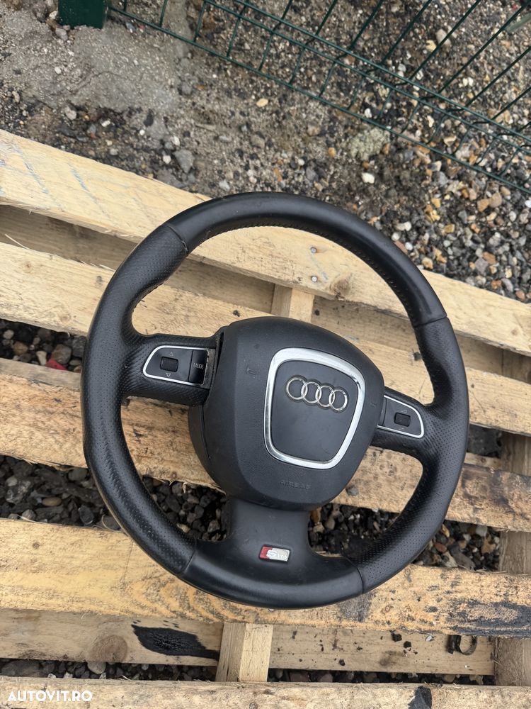 Volan audi s line a4 b8 a6 c6 stare perfecta - 2