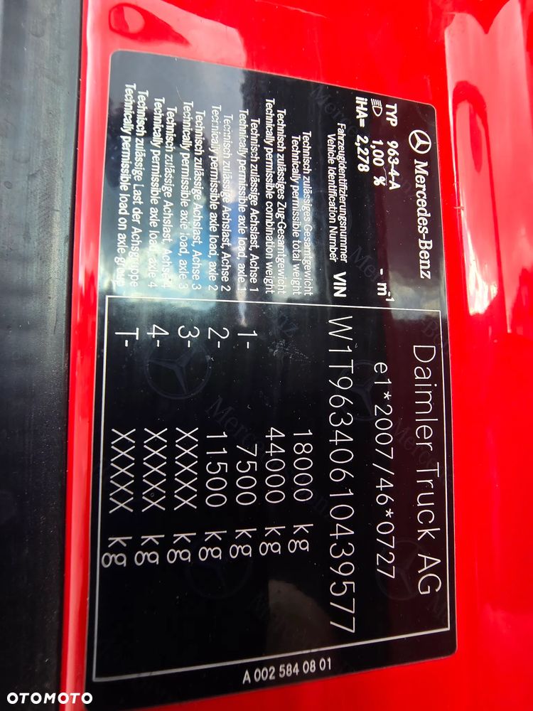 Mercedes-Benz MP 5 450 KM Gigaspace mega low deck - 40