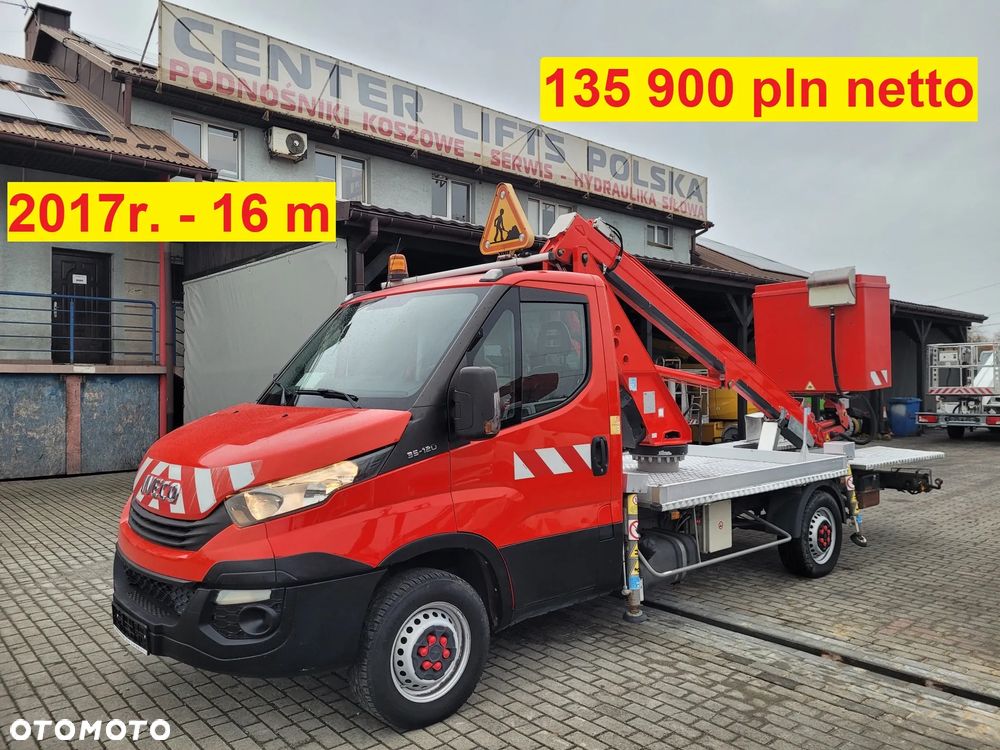 Nissan Cabstar NT400 podnośnik koszowy 25 m 24 m 22 m 21 m 20 m 18 m 17 m - 14