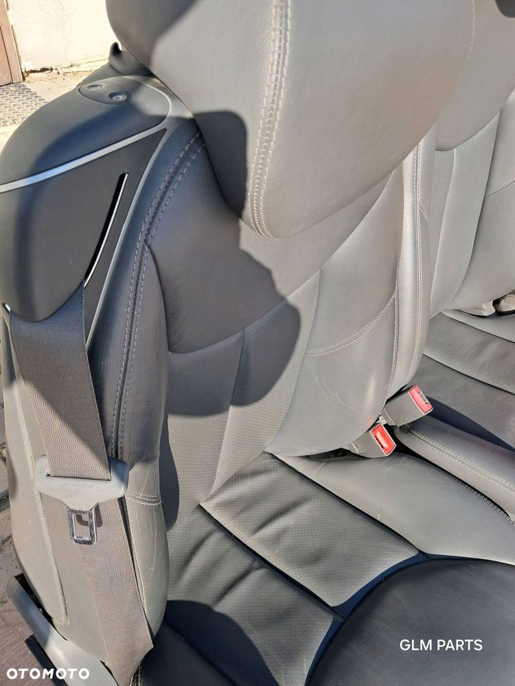 mercedes-benz sl r230 fotele prawy + lewy ciemny szary komplet - 12