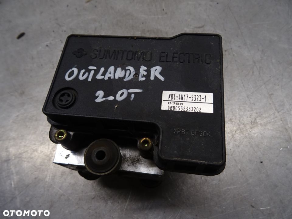 MITSUBISHI OUTLANDER I 03-06 2.0TB POMPA HAMULCOWA STEROWNIK ABS MB4-4W17-5323-1 - 4