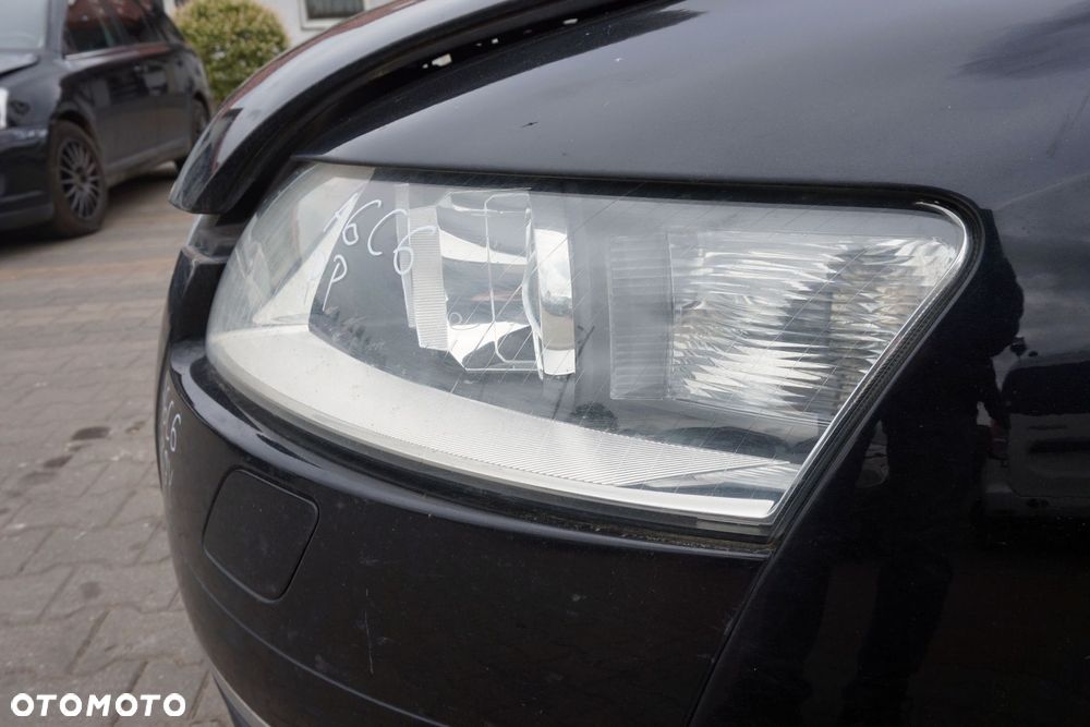 MASKA ZDERZAK BŁOTNIKI LAMPY A6 C6 LZ9Y  AUDI 2004-2008 CZARNY PRZÓD KOMPLETNY - 17