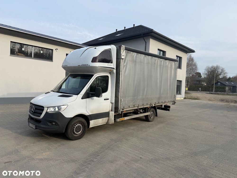 Mercedes-Benz Sprinter 907 plandeka fotel bujany mbox - 1