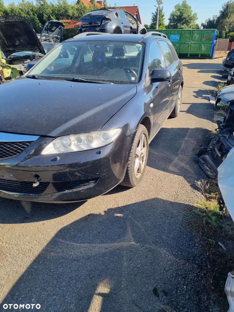 Mazda 6 kombi 2002r 2.0d  lakier 16w xenon, dvd navi, skóra, hak na części - 1