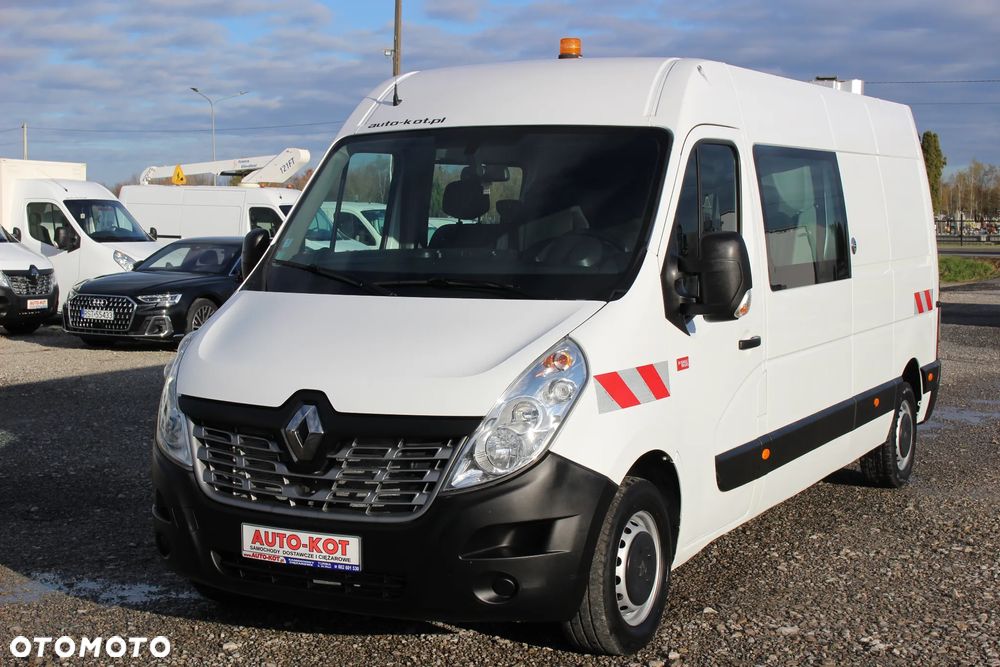 Renault MASTER *2.3 DCI 130 KM/BRYGADÓWKA-7 OS*/L3H2/ KLIMA/ MAXI  /*SERWIS*/ STAN IDEALNY / - 1