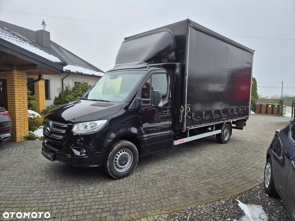 Mercedes-Benz Sprinter 317 Salon Polska Gwarancja 05.2027 Winda Firanka - 1