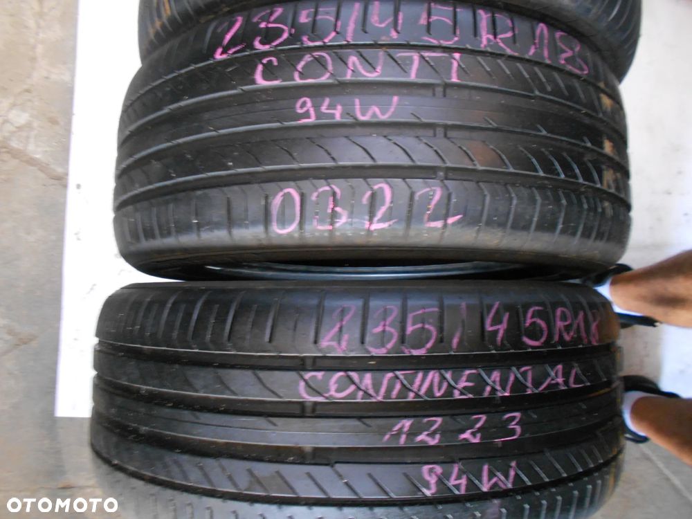 OPONY 235/45R18 CONTINENTAL CONTI SPORT CONTACT 5 DOT 1923 / 0322 7MM - 3