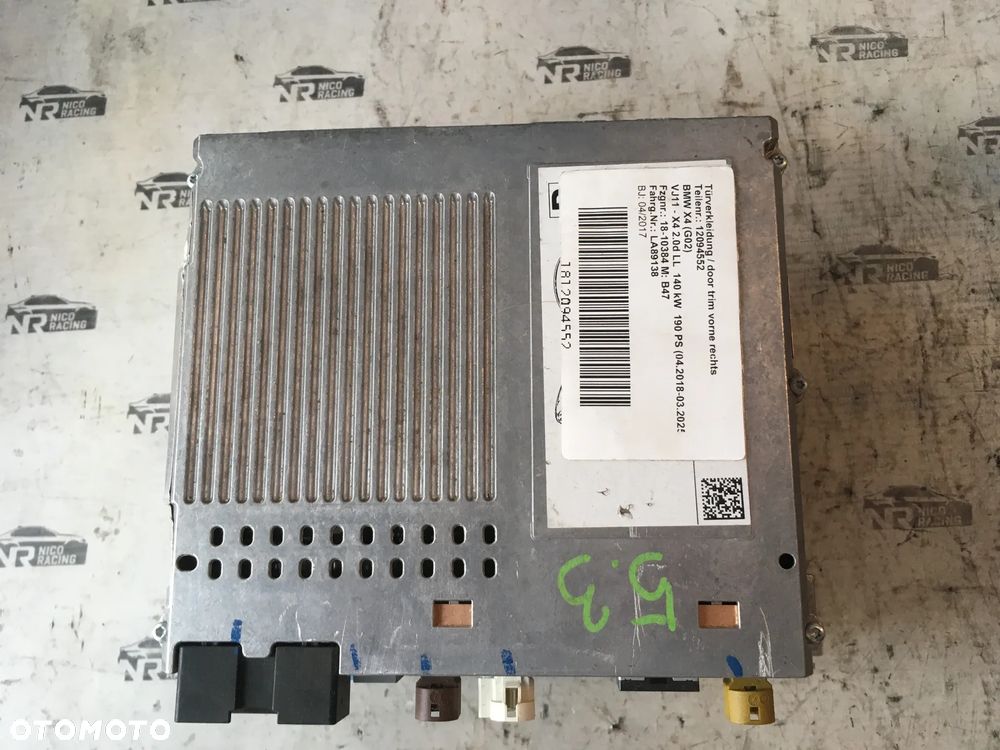 RADIO RANGE ROVER SPORT L494 LIFT J9D319C211PB - 1