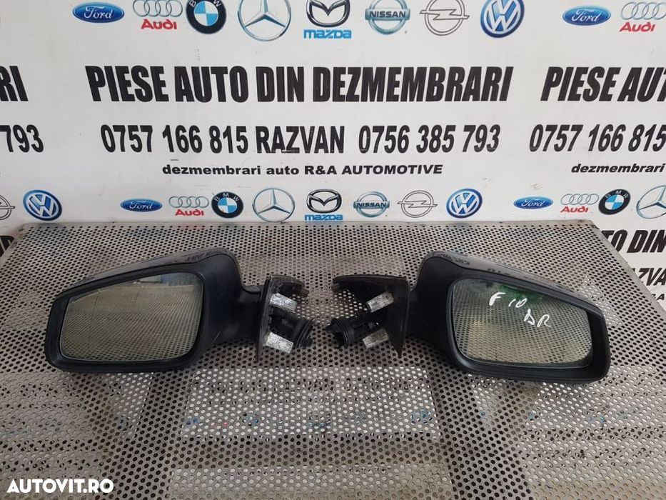 Oglinzi Oglinda Stanga Dreapta Cu Rabatare Electrica BMW F10 F11 Volan Stanga  Europa Complete - 1