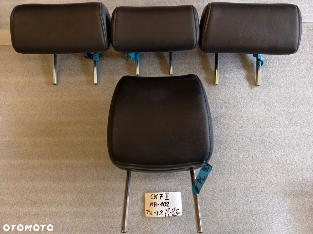 MIX ZAGŁÓWKI ZAGŁÓWEK FOTELI AUDI VW SKODA SAAB RENAULT PEUGEOT FORD MAZDA NISSAN - 25